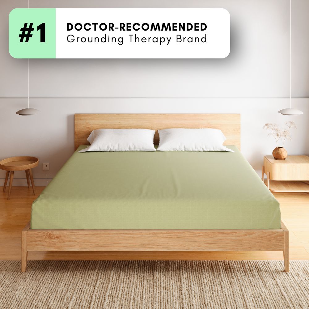 Earthing Grounding Bed Sheet + Tester | 200cmx150cm | Goes Under Bed Sheet - Foto 11
