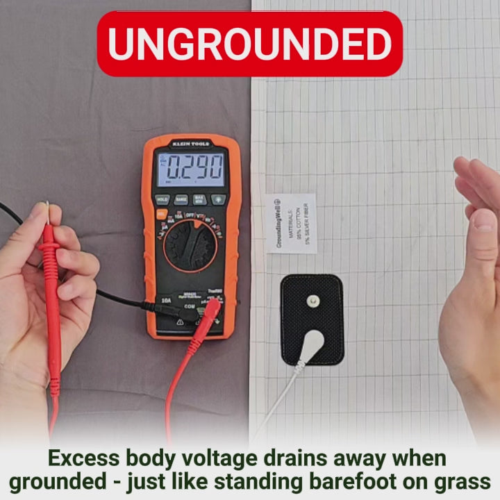 GroundingWell™ Earthing Bedsheet | GroundingWell